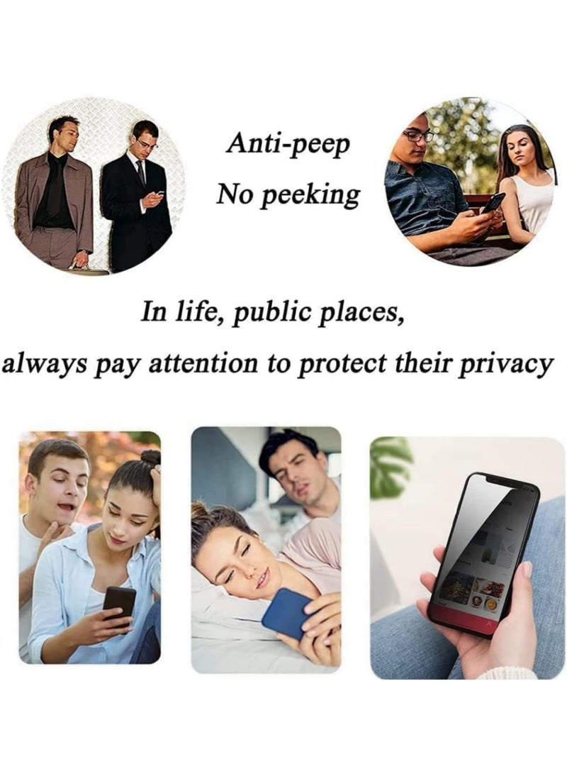 Aookay Privacy Hydrogel Screen Protector for Samsung Galaxy Z Fold 7 5G, Anti-Peeping Nano Soft Film Outer Screen + Inner Screen Anti-Peeping Soft Film Anti-Peeping protective Film - Image 5