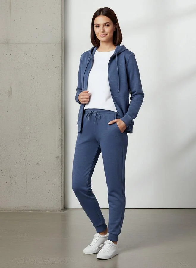 Kappa Kappa Logo Embroidered Regular Fit Joggers with Pockets