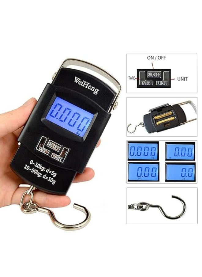 Generic Portable electronic digital scale with LED display for luggage. For multi-purpose use  - Image 2