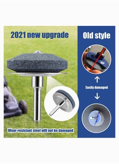 Y&D Lawn mower Blade Sharpener with Steel Backing 3 Pack Universal Multi-Sharp Rotary Mower and Free Balancer for Any Power Hand Drill high Temperature Resistance Hardness  - Image 4