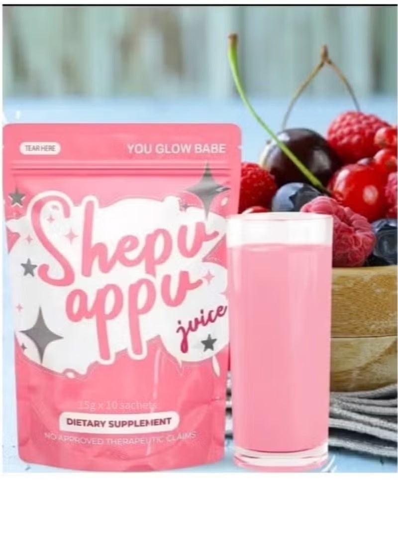 Glow Shibo Abu Juice 15g x 10 Sachets - Image 2