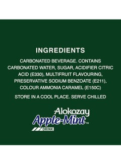 Alokozay Apple And Mint Soft Drink Cans 6 x 250ml  - Image 2