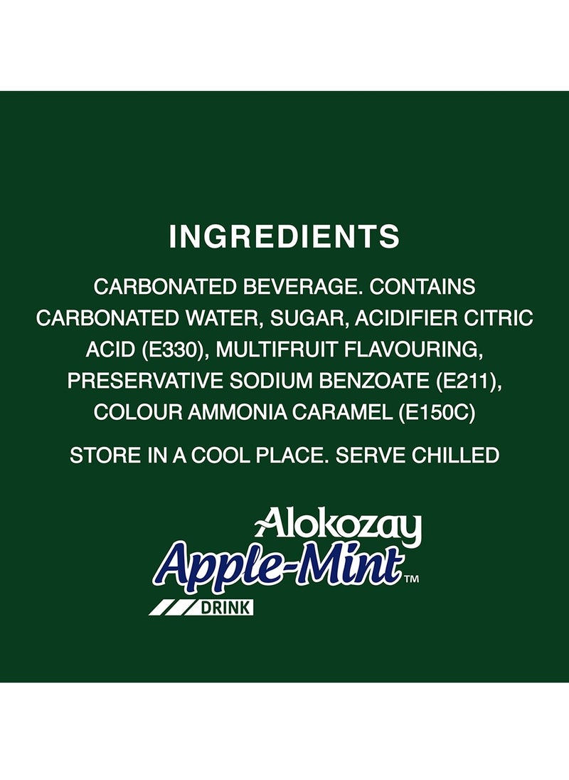 Alokozay - Apple And Mint Soft Drink Cans 6 x 250ml - Image 1