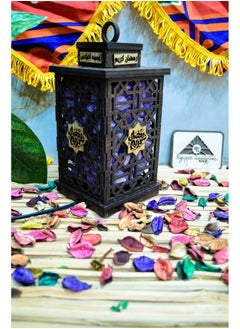 Egypt Antiques Ramadan lantern in its new form, the first rock salt lantern in Egypt, produced by Egypt Antiques, purple color  - Image 5