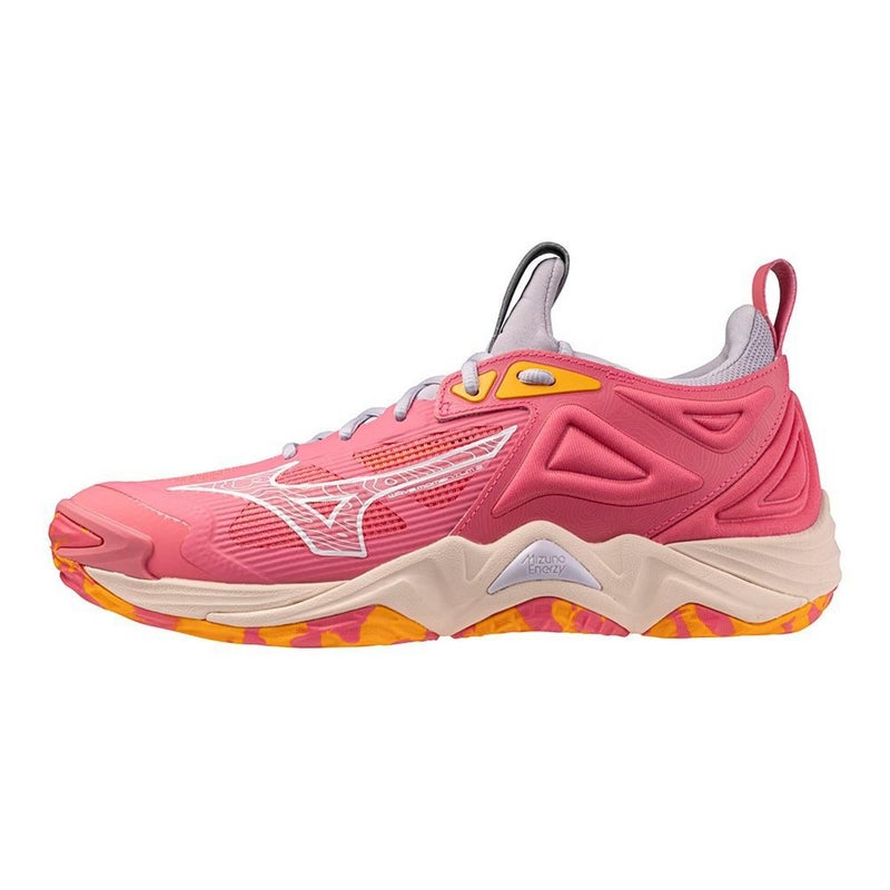 Mizuno حذاء الكرة الطائرة ميزونو ويف مومنتوم 3 للجنسين، روزبود، 16 أمريكي للرجال - Image 5