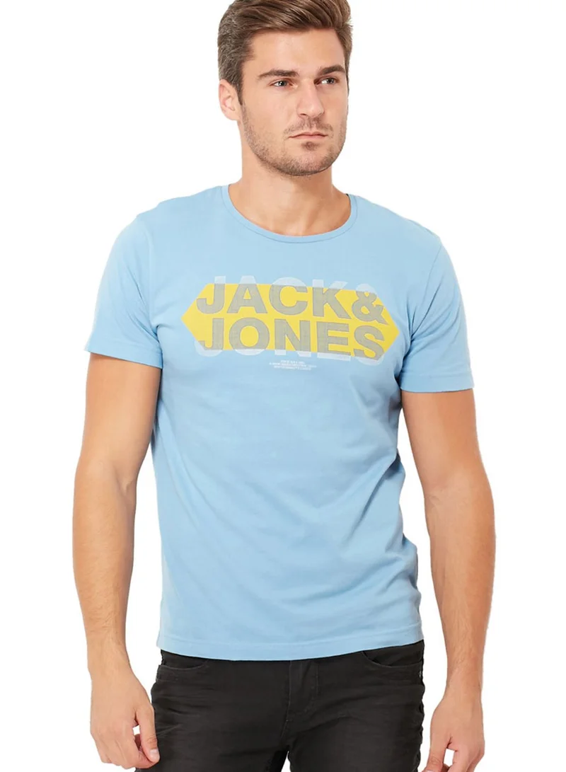 JACK & JONES Font Design T-Shirt