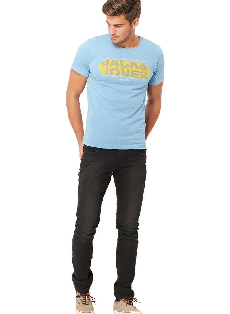 JACK & JONES Font Design T-Shirt