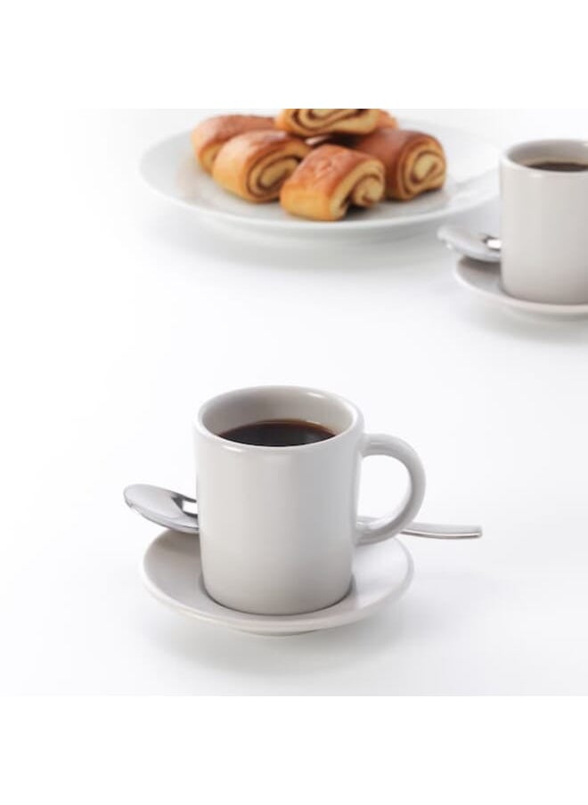 Espresso Cup And Saucer, Beige, 9 Cl - pzsku/Z47D88BD04ACB38A4904EZ/45/_/1693988575/6e93e33c-2a0e-4207-9308-017d7748e83d