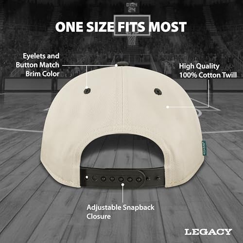 Legacy NCAA Officially Licensed Baseball Hat Texas Longhorns Lightweight Cap for Men Women Heritage Twill Adjustable HTA StoneBlack One Size Fits Most Adjustable Closure - Image 3