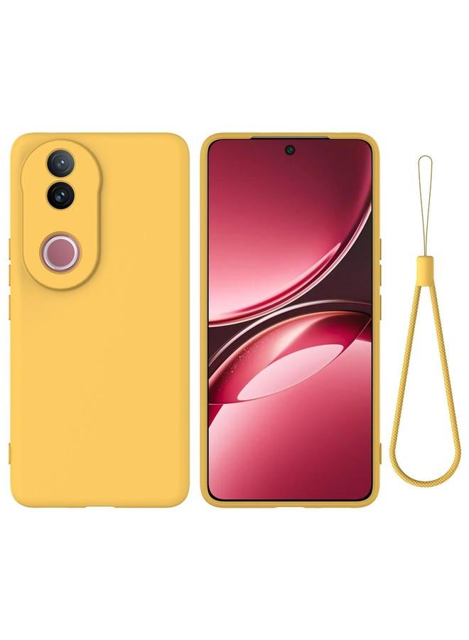 The Bros Case For vivo V50 5G Solid Color Liquid Silicone Dropproof Full Coverage Phone Case