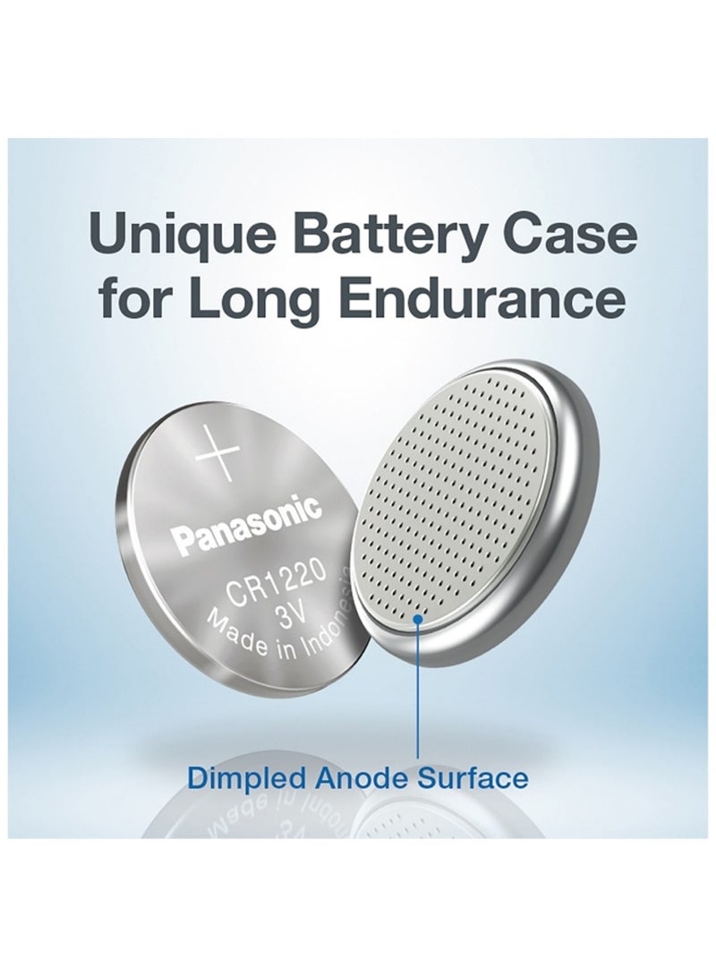 Panasonic 5-Pieces Panasonic CR1220 Lithium 3V Indonesia Batteries - Image 4