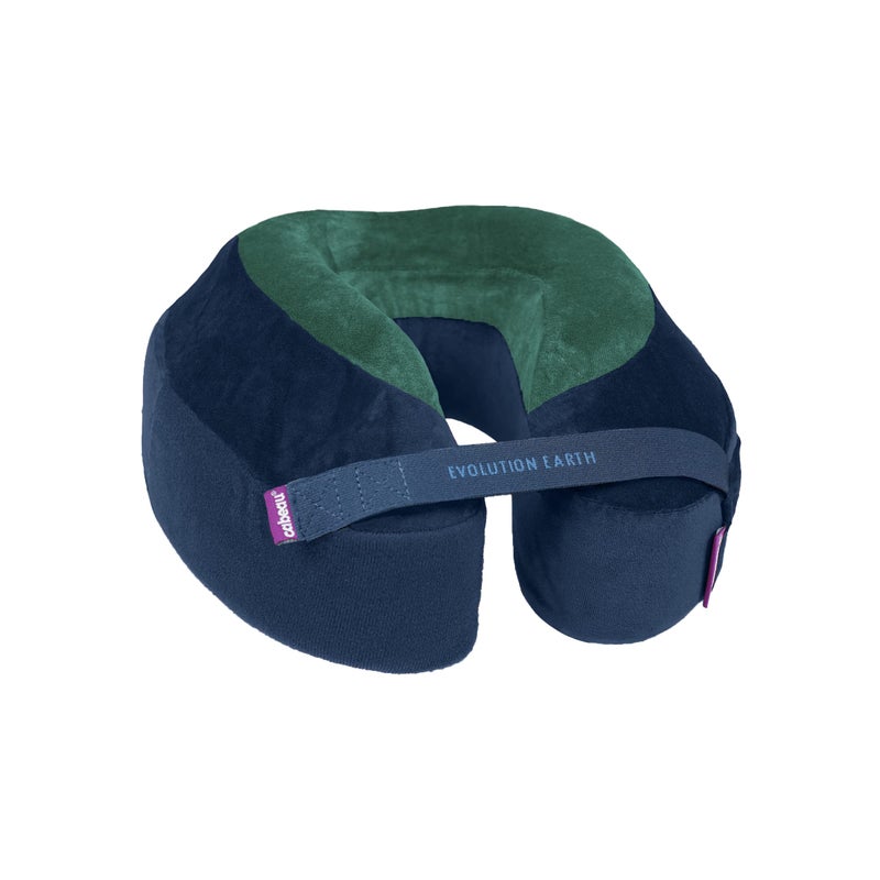 Cabeau Cabeau Best Neck Pillow for Travel  Evolution Earth  360 Head Neck and Chin Support for Sleeping  Sustainable Memory Foam Terra