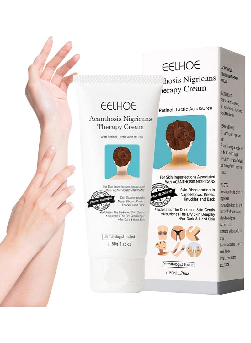 EELHOE Corrector Cream for Dark Spots - Face Acanthosis Nigricans Corrector Remover - 50g Body Skin Bleach For Women Elbow Knee Ankle Neck Dark Spots Corrector Lotion - Image 2