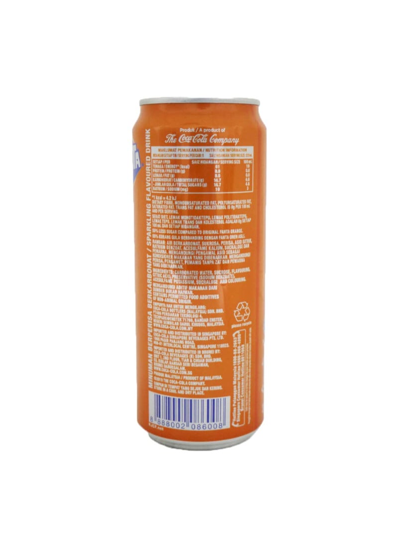Fanta Orange Carbonated Soft Drink Cans - Image 3