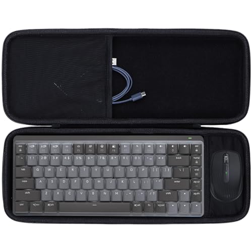 Lebakort Hard Case Compatible with Logitech MX Mechanical Mini Keyboard MX Anywhere 3S Compact Mouse Combo - Image 1