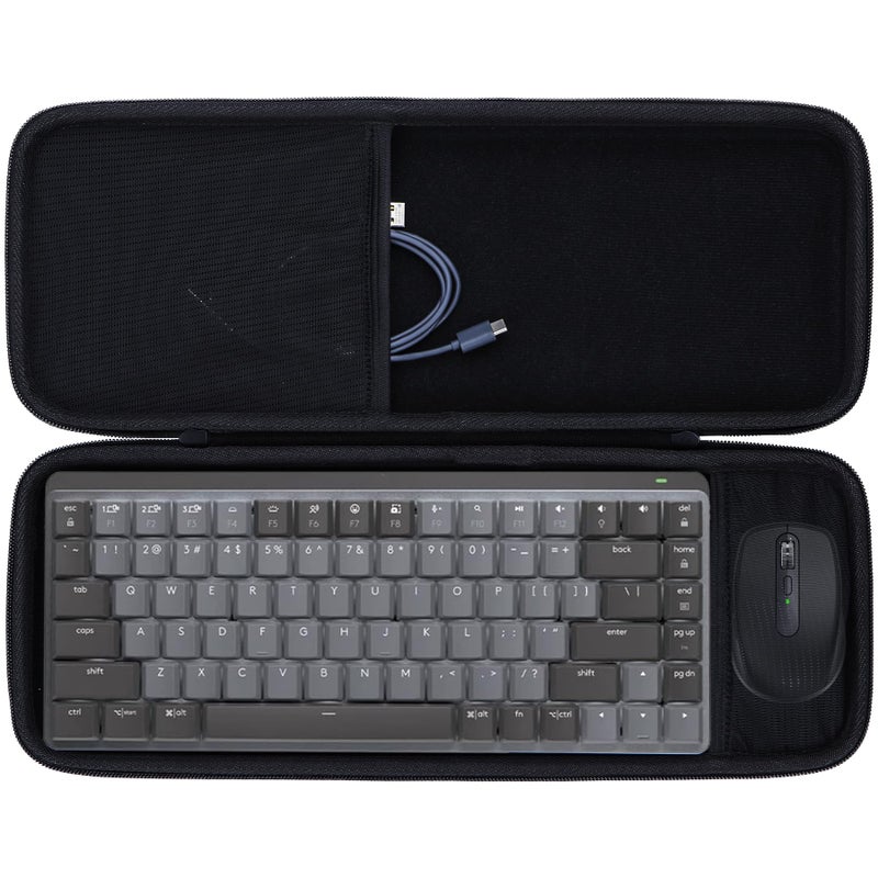 Lebakort Hard Case Compatible with Logitech MX Mechanical Mini Keyboard MX Anywhere 3S Compact Mouse Combo - Image 2