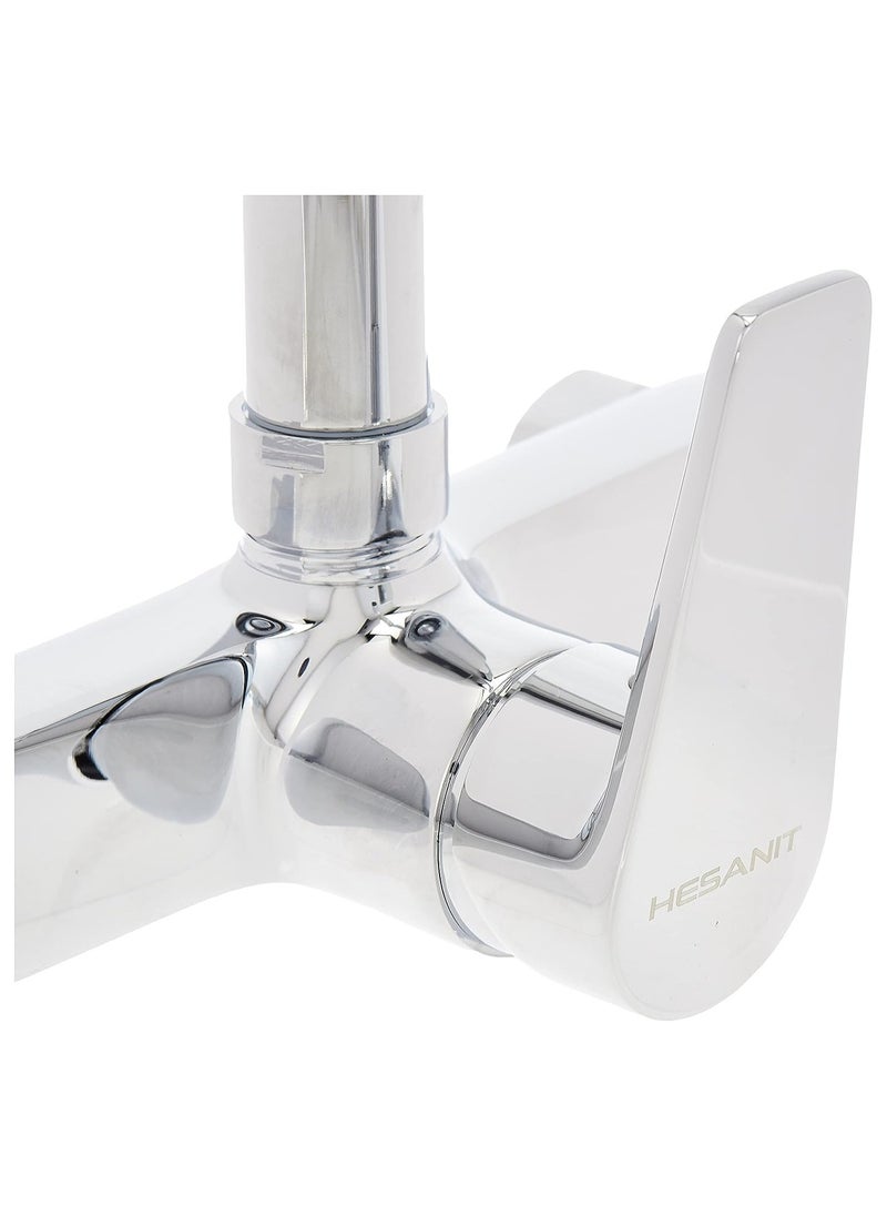 HESANIT HESANIT Logic Single Lever Wall Kitchen Faucet Chrome - 4003C  - Image 3