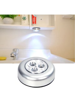 Buffer Wireless Cabinet Spot Lamp Touch Battery LED Lamp 3 LED Cabinet Kitchen Interior Lighting  - Image 2