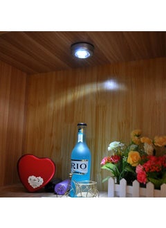 Buffer Wireless Cabinet Spot Lamp Touch Battery LED Lamp 3 LED Cabinet Kitchen Interior Lighting  - Image 4