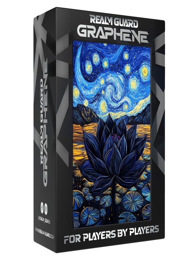 Realm Guard Ai Armor Graphene Series (Starry Starry Black Lotus) - 100ct Textured Matte TCG/MTG Art Sleeves - Image 2