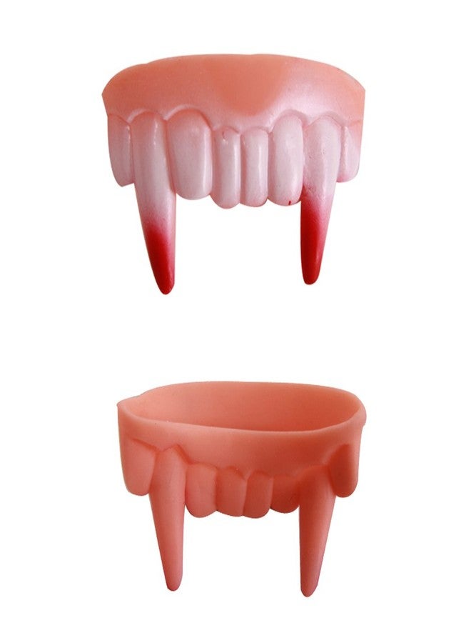 Odowalker 10 Pcs Prank Fake Teeth Vampire Teeth Halloween Gnarly Teeth Ugly Denture Funny Teeth Halloween Decoration Props Easter Costume Party Funny Gag Gift (10 Styles) - Image 5