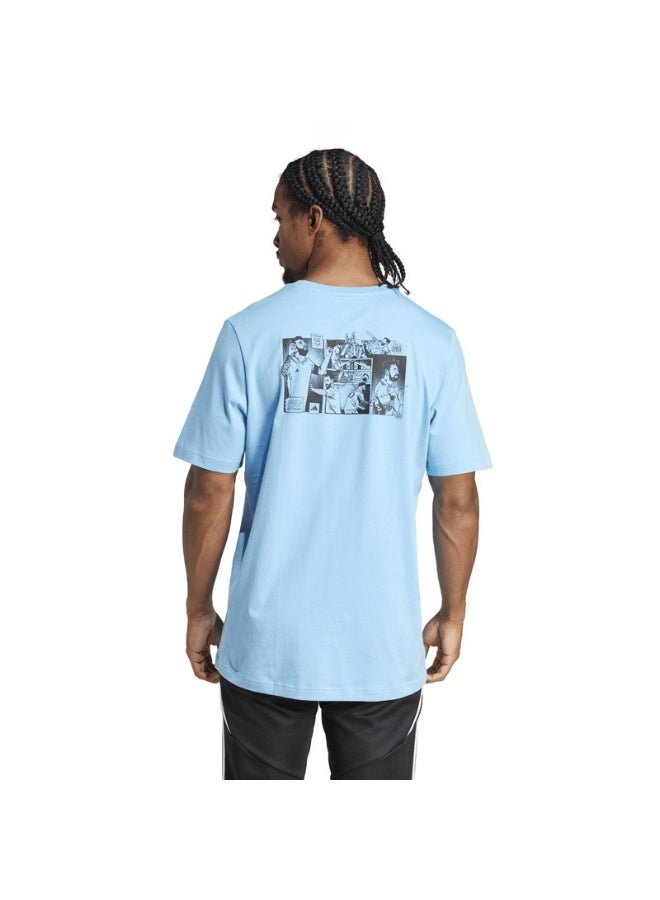 messi icon men graphic t-shirt