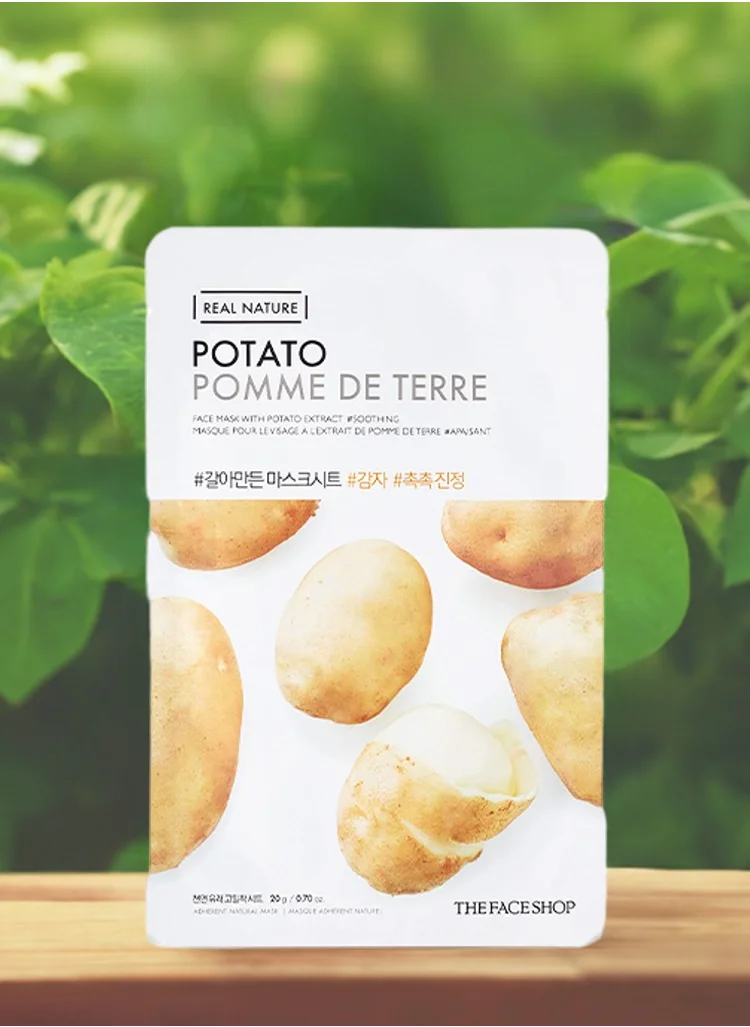 THE FACE SHOP Real Nature Potato Face Mask || For Skin Rejuvenation