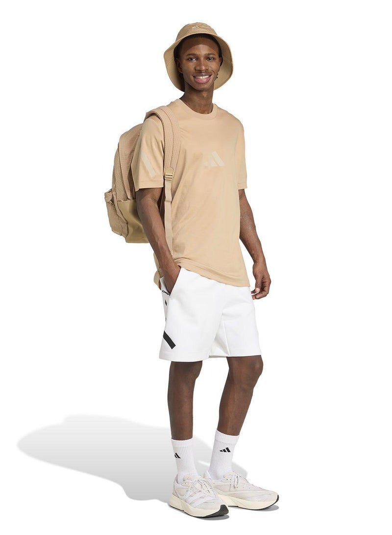 اديداس تيشيرت تدريب بني للرجال مقاس - Image 5