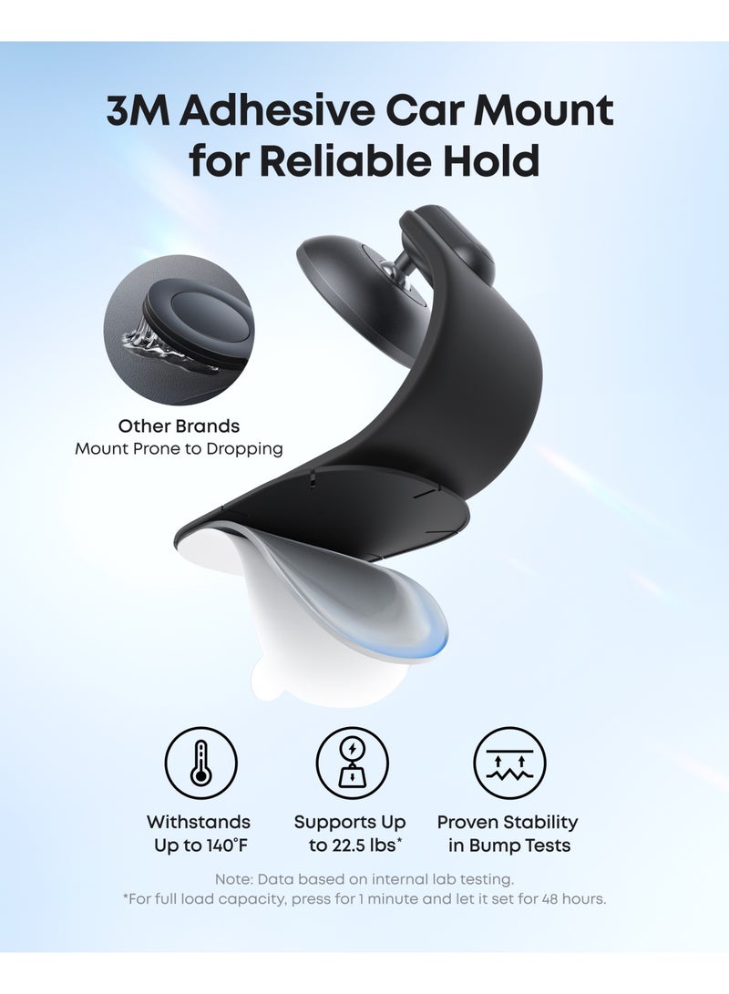 Anker Magnetic Car Mount for iPhone 16/15, 360° Adjustable Car Phone Holder with Alloy Bracket, Only for iPhone 16/16 Pro/16 Pro Max/16 Plus and More (Does Not Support Charging) - - Image 5