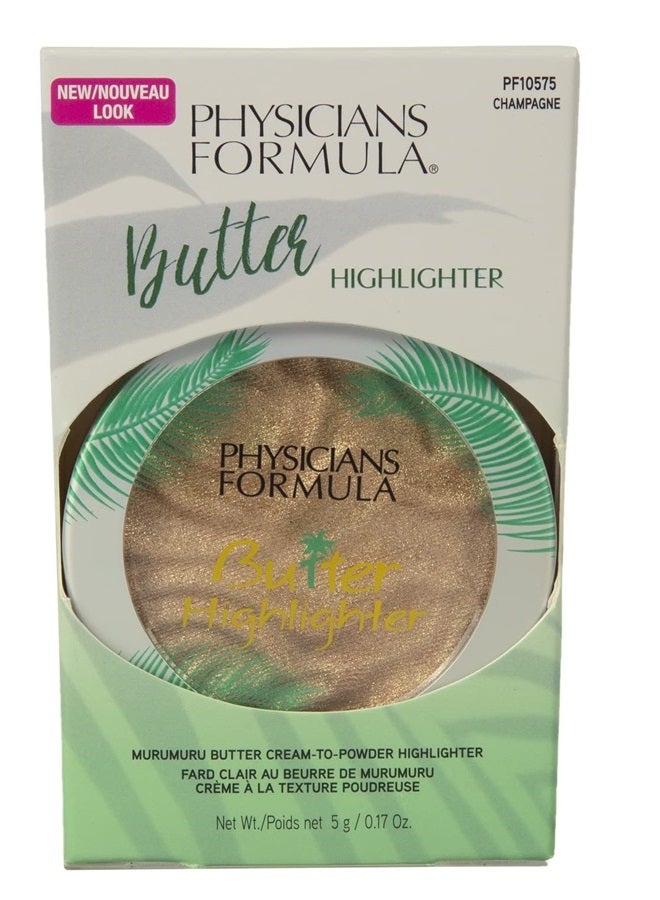 Physicians Formula Murumuru Butter Highlighter Makeup Face Powder Make Up, Champagne, Dermatologist Approved, - Image 5