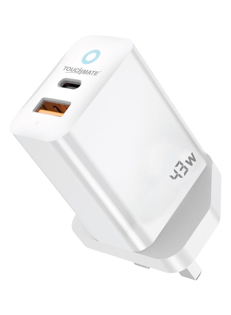 TOUCHMATE Super Fast 43W PD Charger - Image 1