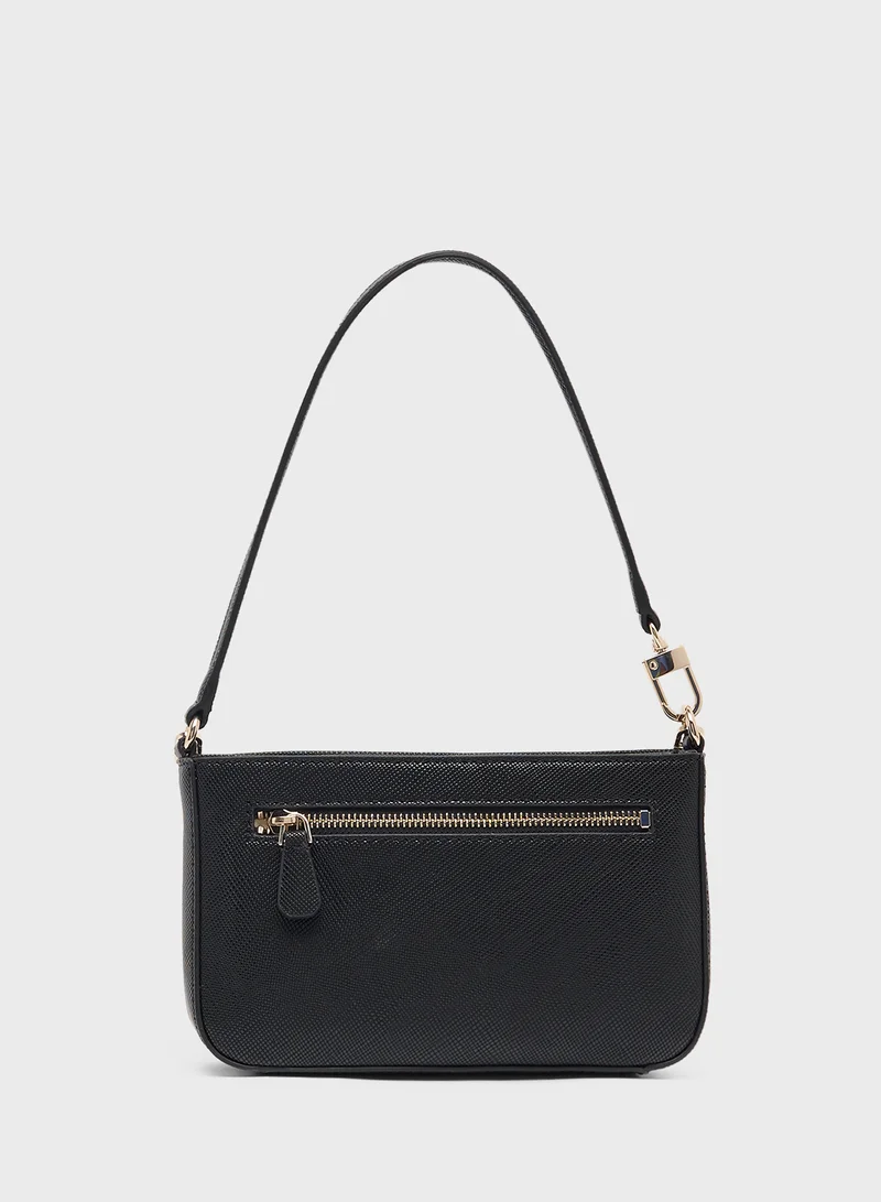 GUESS Noelle Mini Top Zip Shoulder