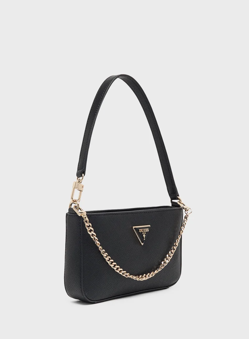 GUESS Noelle Mini Top Zip Shoulder