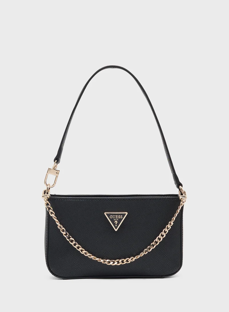 GUESS Noelle Mini Top Zip Shoulder