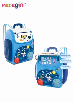 MEBEGIN Children's Large Piggy Bank Backpack Toy Fingerprint Cartoon Automatic Roll Piggy Bank Password Creative Birthday Gift  - Image 2