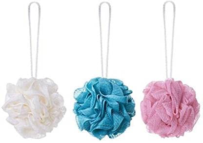 TWIREY loofah for bathing for women loofah for bathing scrub for men Set of 3 (Random Colour) - Image 5