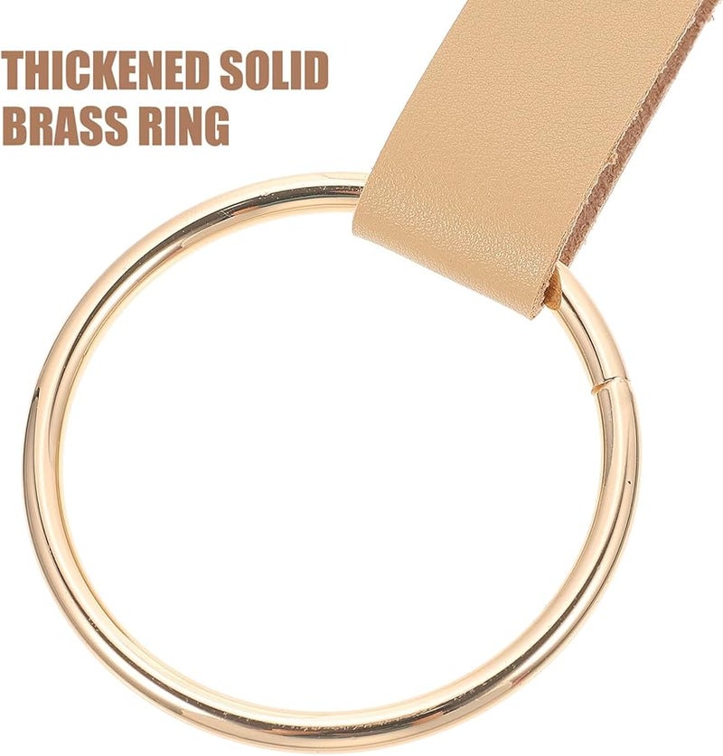 Stainless Steel Towel Ring Holder Wall Mounted Space Saving For Bathroom Kitchen - Image 5