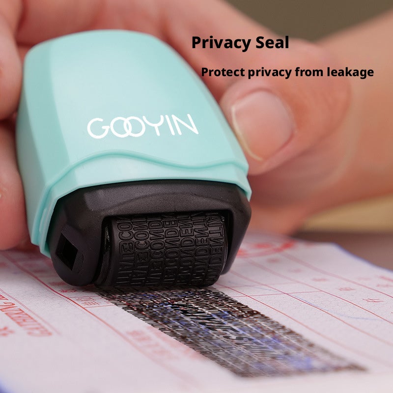Privacy Protection Roller Stamp - Image 2