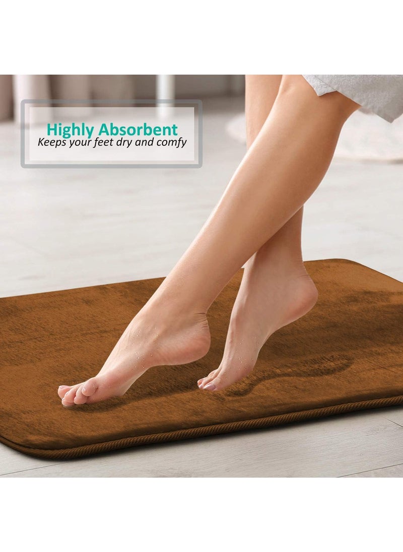 Bluejw - Non Slip Absorbent Household Bedroom Bedside Toilet Washstand Kitchen 3-piece Floor Mat - Image 1