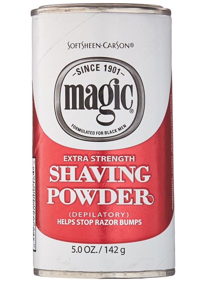 Magic مسحوق حلاقة قوي إضافي علبة حمراء 5 أونصات (6 عبوات) - Image 1