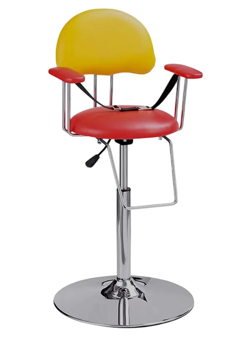 vintage Children's Salon Chair for Haircuts, Adjustable and Comfortable – A Stylish, Safe, and Fun Styling Chair for Kids, Perfect for Salons and Home Use. - Image 1