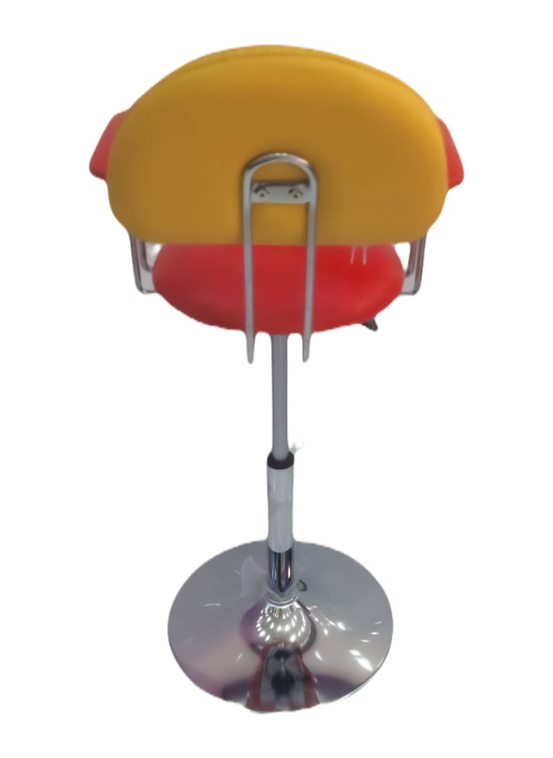 Vintage - Children's Salon Chair for Haircuts, Adjustable and Comfortable – A Stylish, Safe, and Fun Styling Chair for Kids, Perfect for Salons and Home Use. - Image 1