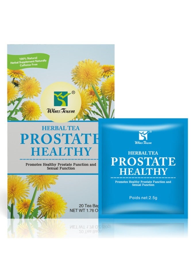 وينز تاون شاي أعشاب لحماية الكبد، شاي أقحوان كاسيا، نظام غذائي غني بالدهون، إرهاق، البقاء مستيقظًا في كثير من الأحيان حتى وقت متأخر 20 كيسًا - Image 1