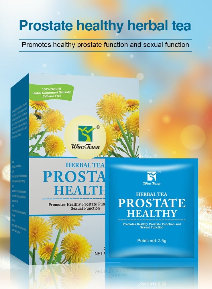 وينز تاون شاي أعشاب لحماية الكبد، شاي أقحوان كاسيا، نظام غذائي غني بالدهون، إرهاق، البقاء مستيقظًا في كثير من الأحيان حتى وقت متأخر 20 كيسًا - Image 2