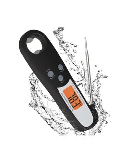 Meat Thermometer with Probe, Instant Read Food Thermometer for Cooking Waterproof, Backlight, Ultra-Fast Accurate, Accessories with Backlight & Calibration for Candy, BBQ Grill, Liquids, Beef, Turkey