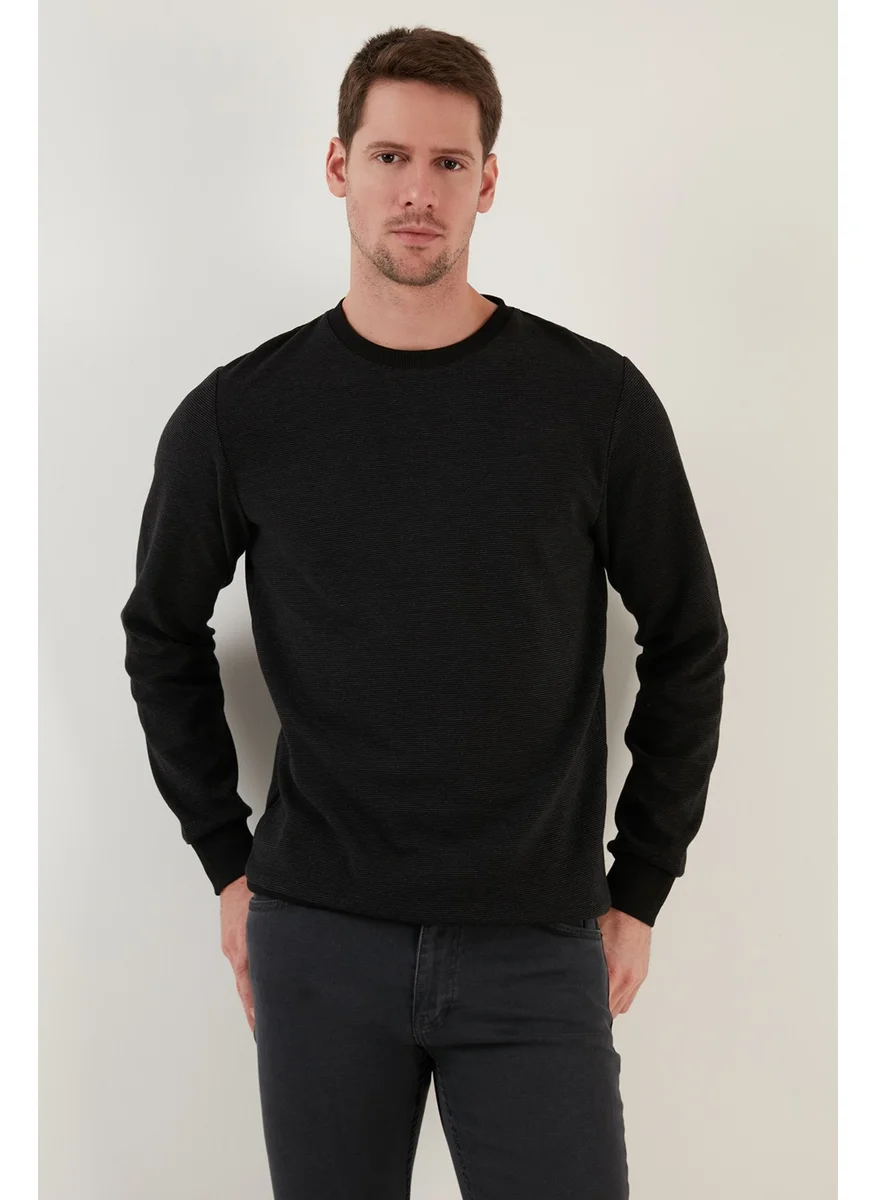 بوراتي Cotton Regular Fit Crew Neck Sweat Men's Sweat 59052411