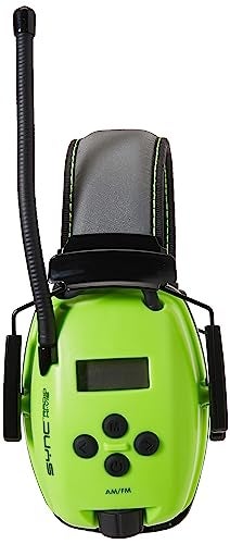 Howard Leight by Honeywell Sync Hi-Visibility Digital AM/FM Radio Earmuff (1030390),Bright Yellow/Green, Unisex - Image 3