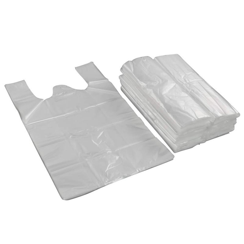 Kekow 400 Count Clear Plastic Tshirt Shopping Bag