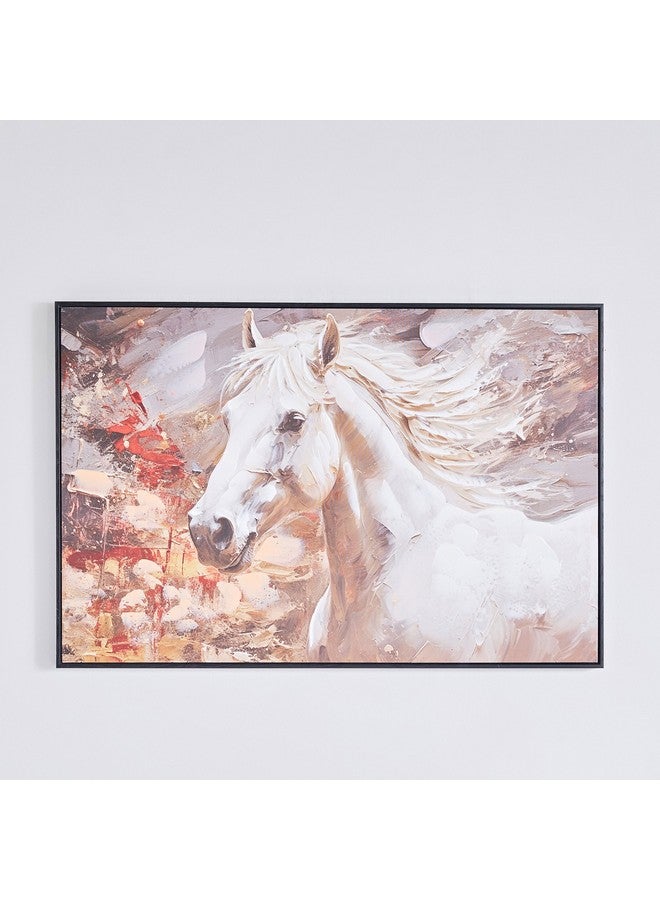 Home Box Ersel Horse Canvas Hand Painting 60 x 90 x 2.5 cm  - Image 3