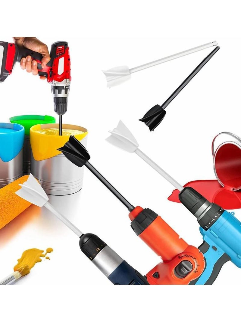 Resin Mixer Paddles, epoxy mixer-Reusable Paint Mixer- Paint Stirrer Drill Attachment for Resin(4pack) - Image 4